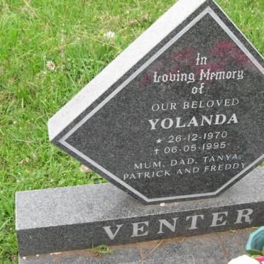 VENTER Yolanda 1970-1995