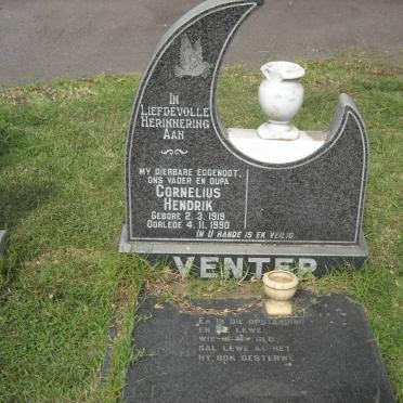 VENTER Cornelius Hendrik 1919-1990
