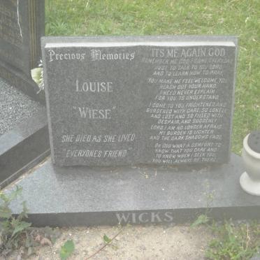 WICKS Louise