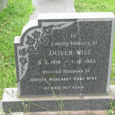 WISE Oliver 1918-1983