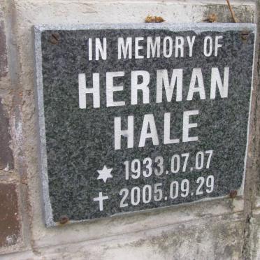 HALE Herman 1933-2005