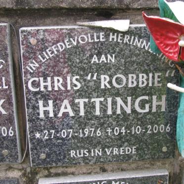 HATTINGH Chris 1976-2006