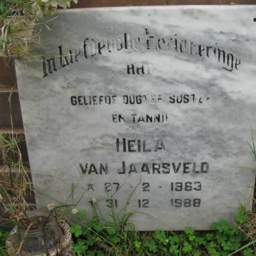 JAARSVELD Heila, van 1963-1988