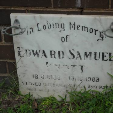 KNOTT Edward Samuel 1939-1989