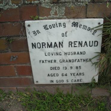 RENAUD Norman -1985