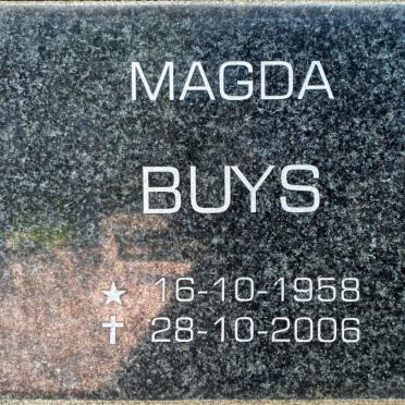 BUYS Magda 1958-2006