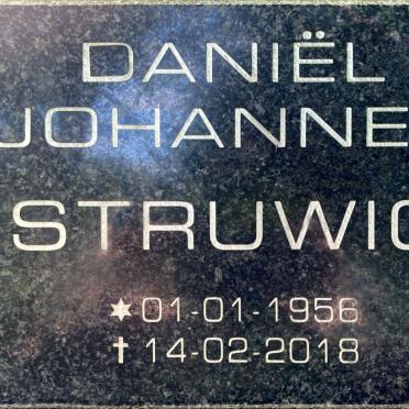 STRUWIG Daniël Johannes 1956-2018