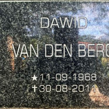 BERG Dawid, van den 1968-2011