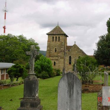 Kwazulu-Natal, RICHMOND, St. Mary's Anglican Church, church yard cemetery