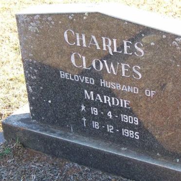 CLOWES Charles 1909-1985