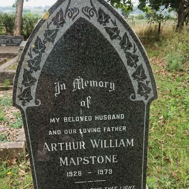 MAPSTONE Arthur William 1928-1979 &amp; Helen 1929-2016
