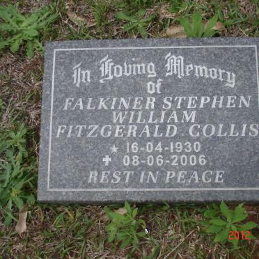 COLLIS Falkiner Stephen William Fitzgerald 1930-2006