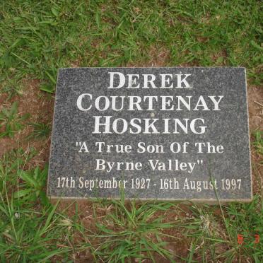 HOSKING Derek Courtenay 1927-1997