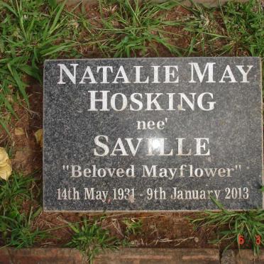 HOSKING Natalie May nee SAVILLE 1931-2013