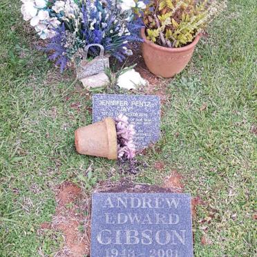 GIBSON Andrew Edward 1943-2001 :: PENTZ Jennifer 1938-2019