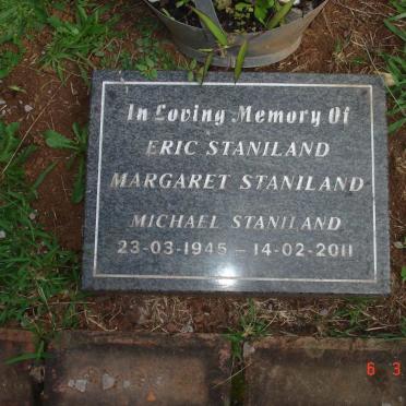 STANILAND Michael 1945-2011 :: STANILAND Eric :: STANILAND Margaret