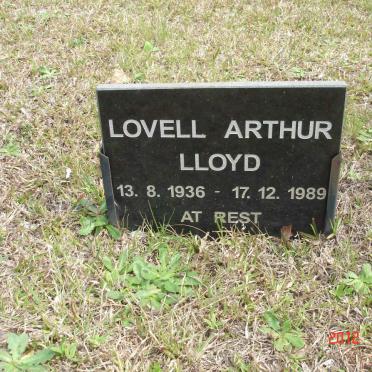 LLOYD Lovell Arthur 1936-1989