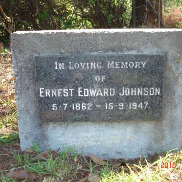 JOHNSON Ernest Edward 1862-1947