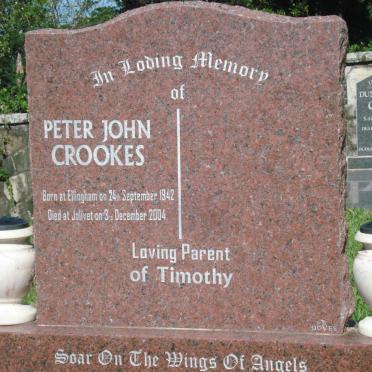 CROOKES Peter John 1942-2004