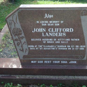 LANDERS John Clifford 1938-1991