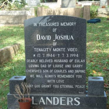 LANDERS David Joshua 1944-1994