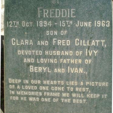 GILLATT Freddie 1894-1963