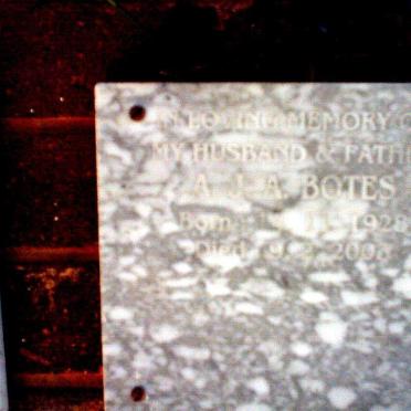 BOTES A.J.A. 1928-200?
