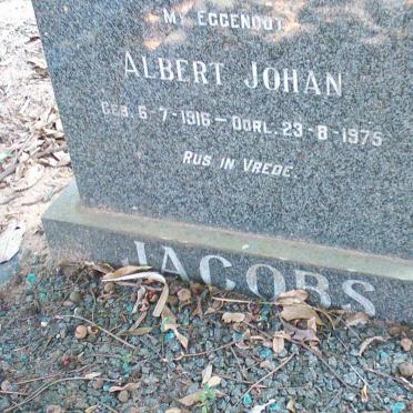 JACOBS Albert Johan 1916-1975