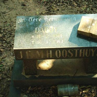 OOSTHUYSE J.B.M. 1914-1961