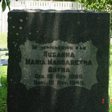 BOTHA Susanna Maria Margaretha 1886-1949