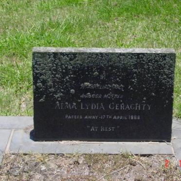 GERAGHTY Alma Lydia  -1968