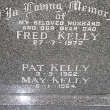 KELLY Fred -1972 :: KELLY Pat -1962 :: KELLY May -1964