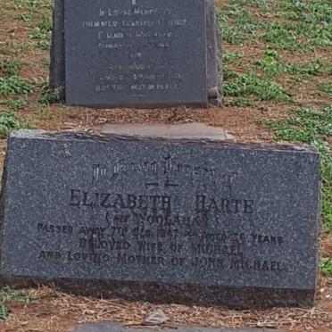 HARTE Elizabeth nee WOOLAHAN -1947 