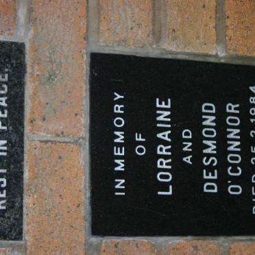 O'CONNOR Desmond -1984 &amp; Lorraine -1984
