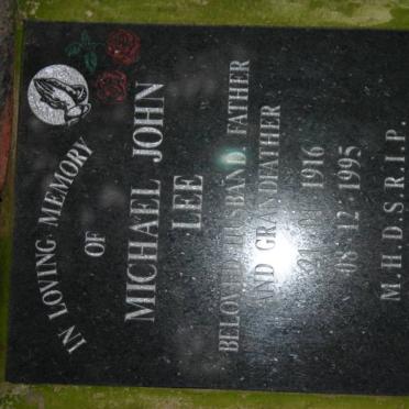 LEE Michael John 1916-1995