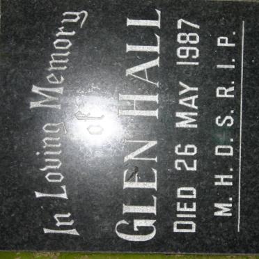 HALL Glen -1987