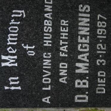MAGENNIS D.B. -1987