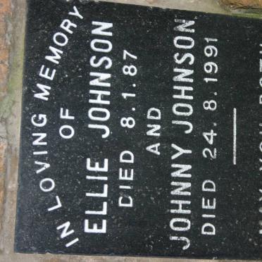 JOHNSON Johnny -1991 &amp; Ellie -1987