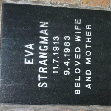 STRANGMAN Eva 1913-1983