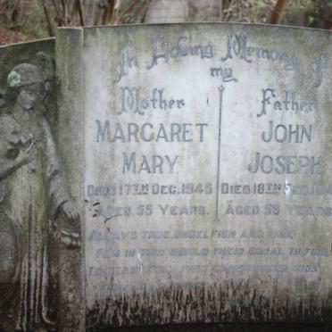 ? John Joseph -1947 &amp; Margaret Mary -1945