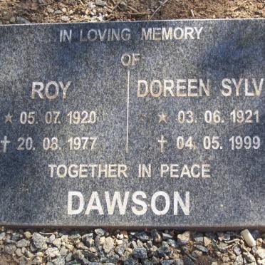 DAWSON Roy 1920-1977 &amp; Doreen Sylvia 1921-1999