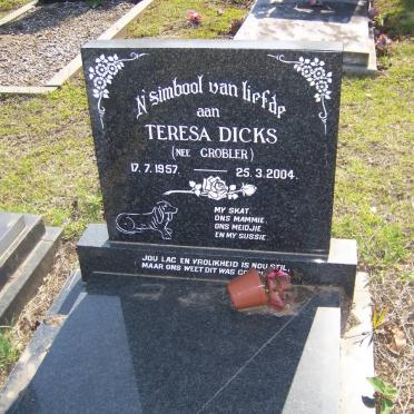 DICKS Teresa nee GROBLER 1957-2004