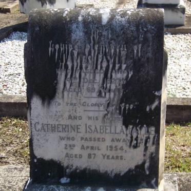 FAYLE James -1927 &amp; Catherine Isabella -1954