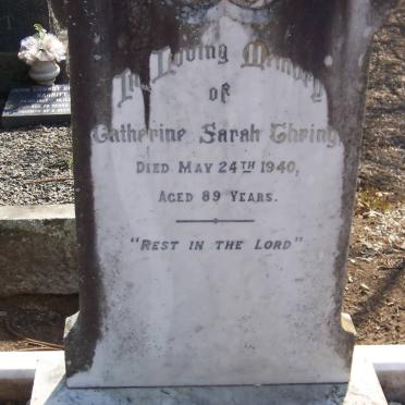 GHRING Catherine Sarah -1940