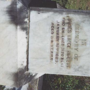 HULETT James Liege -1889