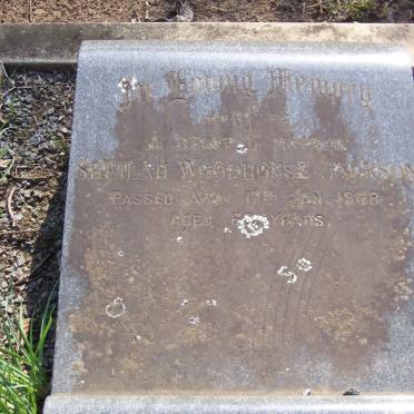 JACKSON Sheilah Woodhouse -1968