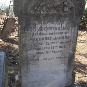 JACOBS Harry Augustus -1919