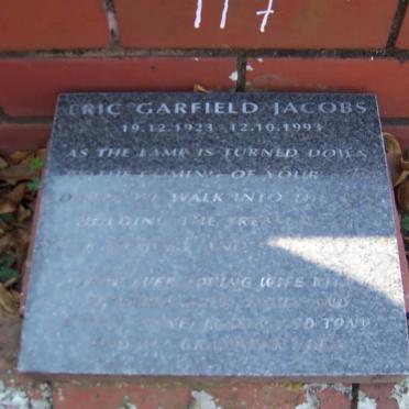 JACOBS Eric Garfield 1923-1993