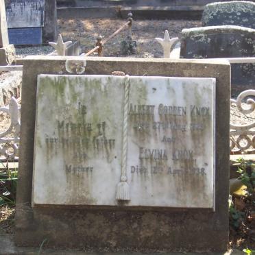 KNOX Albert Godden -1925 &amp; Elvina -1938