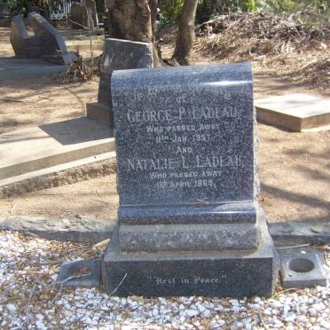 LADLAU George P. -1957 &amp; Natalie L. -1969